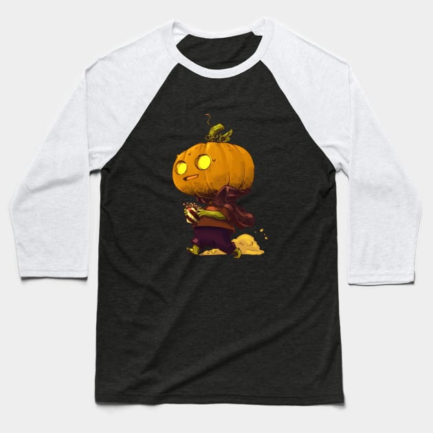 Jack o lantern Trick or treat halloween Baseball T-Shirt by Carlos CD